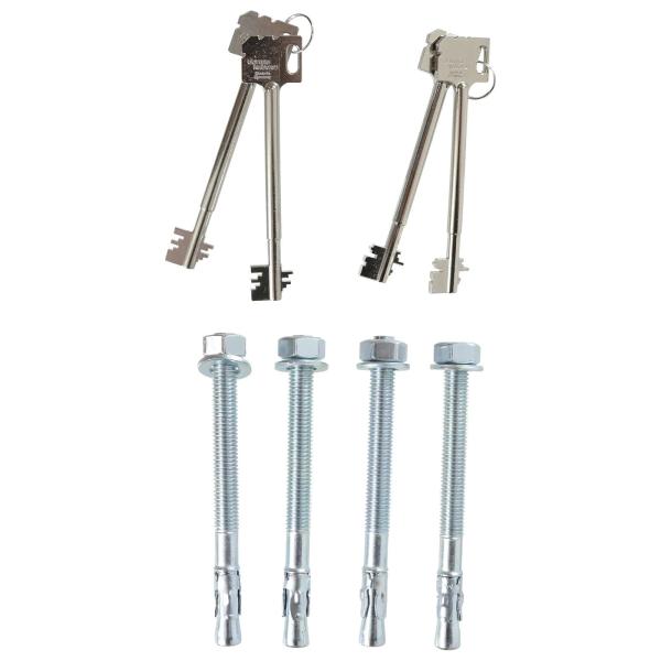 Rottner Schubladentresor D1 70 DB/DB lichtgrau T05890